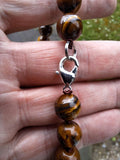 Collier Oeil de tigre 10mm