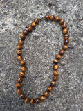 Collier Oeil de tigre 10mm