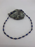 Collier Lapis lazuli 6mm / 4mm