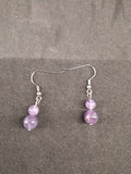Boucles d'oreilles Améthyste