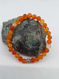 Bracelet Cornaline 6 mm