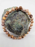 Bracelet Jaspe Zébré 6 mm