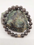 Bracelet Larvikite 8 mm