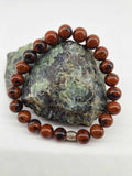 Bracelet Obsidienne Acajou 8 mm