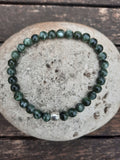 Bracelet Seraphinite 6 mm