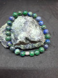 Bracelet Azurite Malachite 8 mm