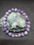 Bracelet Lépidolite 8 mm