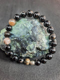 Bracelet Tourmaline noir 8 mm