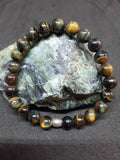 Bracelet Œil de faucon 8 mm