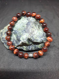 Bracelet Œil de taureau 8 mm