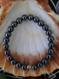 Bracelet Hématite 8 mm pierre naturel