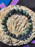 Bracelet Chrysocolle Tanzanie 8 mm