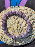 Bracelet Lépidolite 8 mm