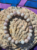 Bracelet Tourmaline rose ( Rubellite) 8 mm