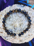 Bracelet Œil de faucon 8 mm